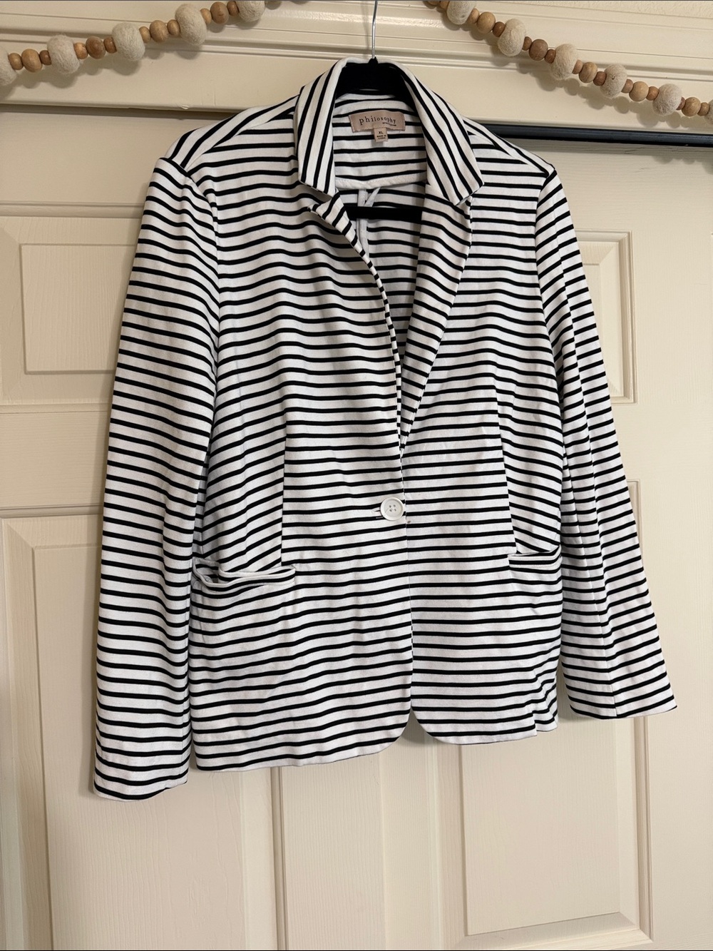Philosophy Stripped Blazer